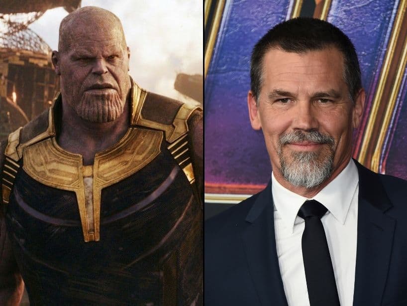 Thanos fue creado mediante CGI, pero el actor detrás de este personaje es Josh Brolin.