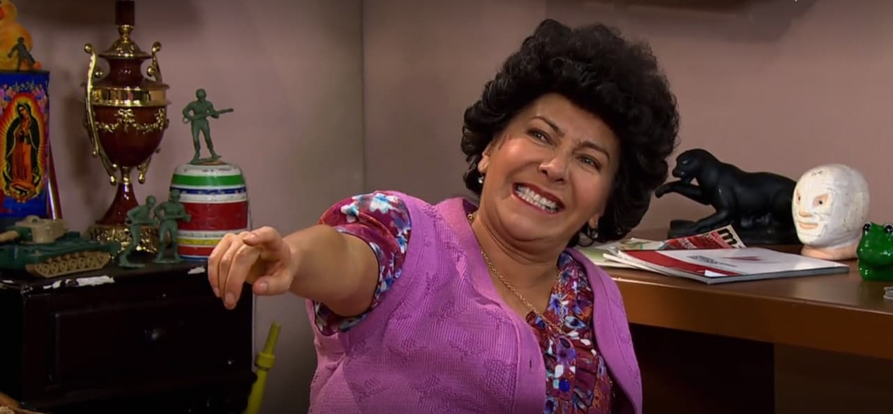 Doña lucha se convirtió en un icono de la televisión desde su primera aparición, y ahora regresa a la pantalla chica con un programa divertido en Canal 5.