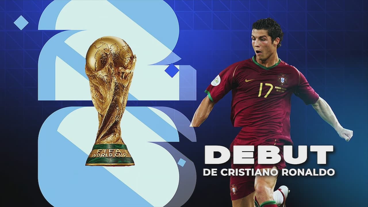 Así fue el debut de Cristiano Ronaldo en Mundiales