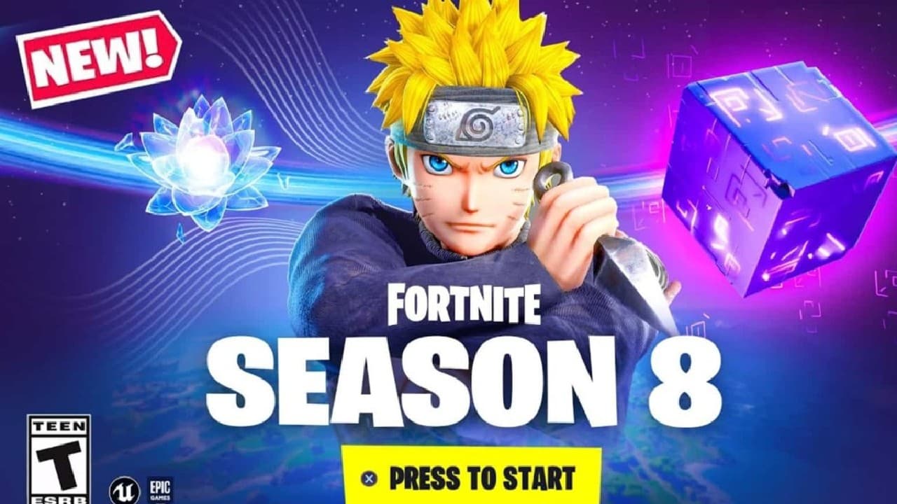 Dataminers filtran salida de skin de Naruto la próxima semana en Fortnite