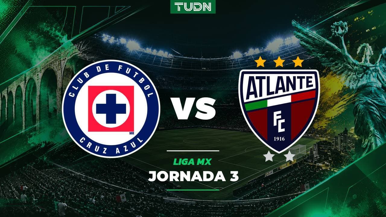A qué hora y dónde ver el Cruz Azul vs. Atlante de la Liga MX