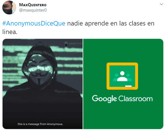 Sobre todo con los pobres maestros tomando también ellos clases para poder darlas así.