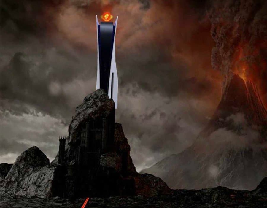 ¿Qué tal este parecido con la torre donde se encuentra el Ojo de Saurón en las películas de El Señor de los Anillos?