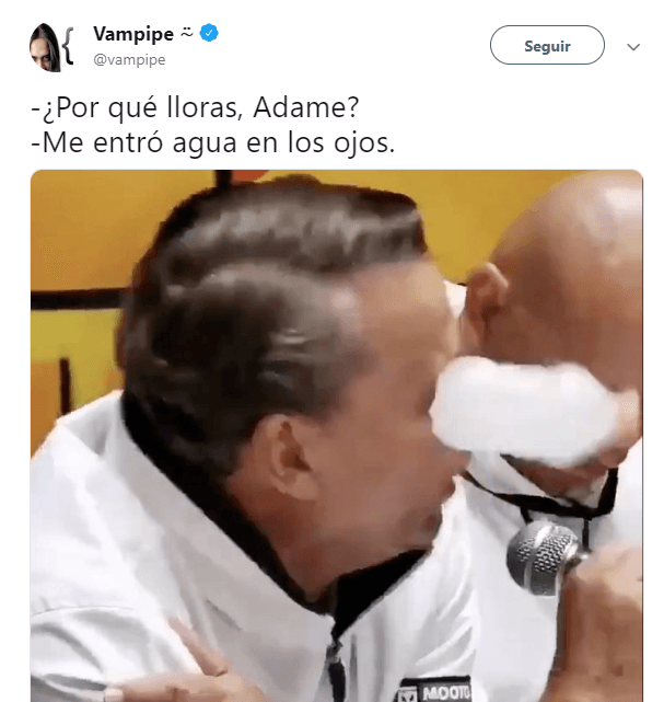 Literalmente y bien adentro. Así es hasta inevitable.