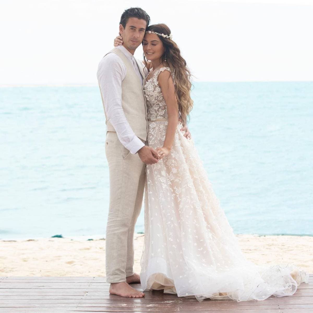 “El amor de mi vida”: Mariana Echeverría dedica mensaje a su esposo por su aniversario