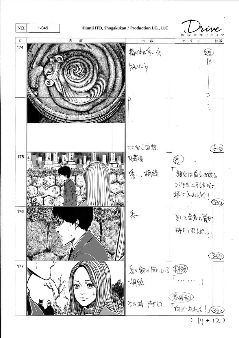 El manga de Junji Ito está lleno de momentos inquietantes.