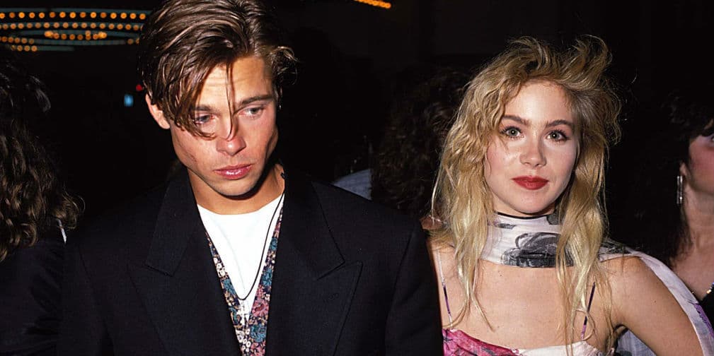 2. Christina Applegate y Brad Pitt: Eran guapos, rubios, jóvenes y querían triunfar. ¡Se conocían desde la adolescencia!