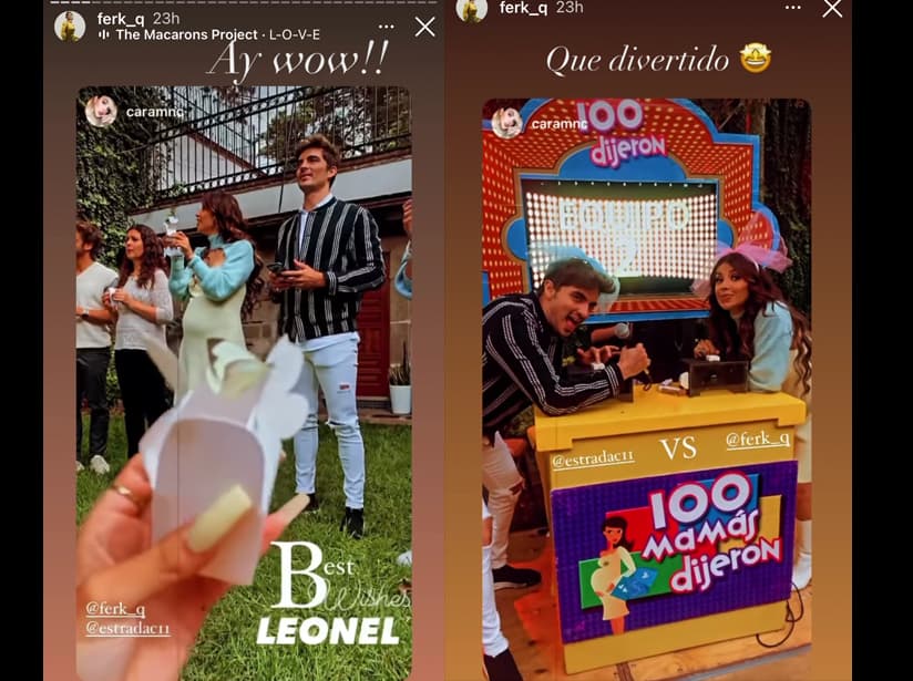 Ferka y Christian celebran su primer baby shower