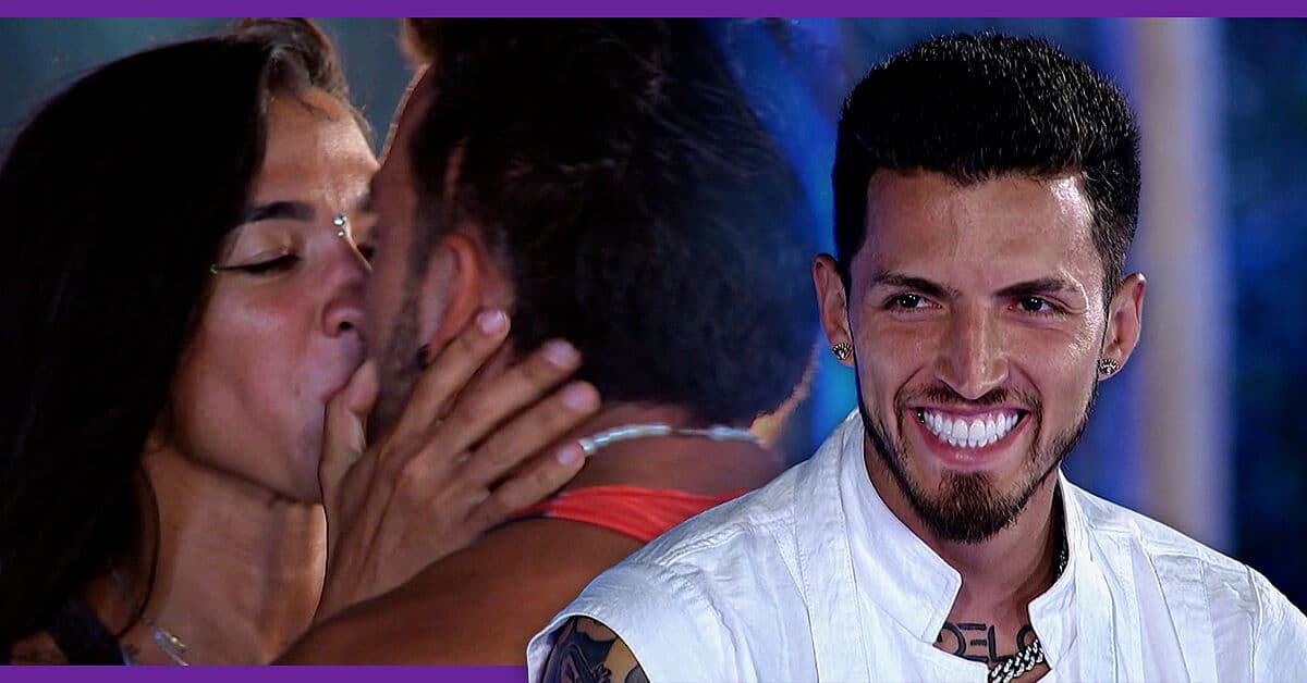 Así fue el romántico beso de despedida entre Janice y Rodel