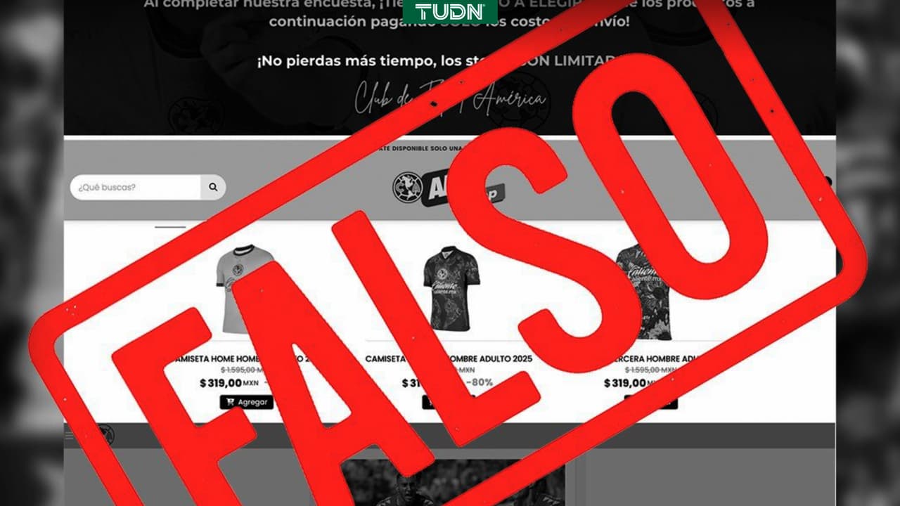 América pide evitar fraudes en venta o regalos de nuevos uniformes