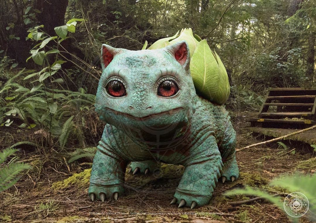 Los detalles de Bulbasaur son increíbles.