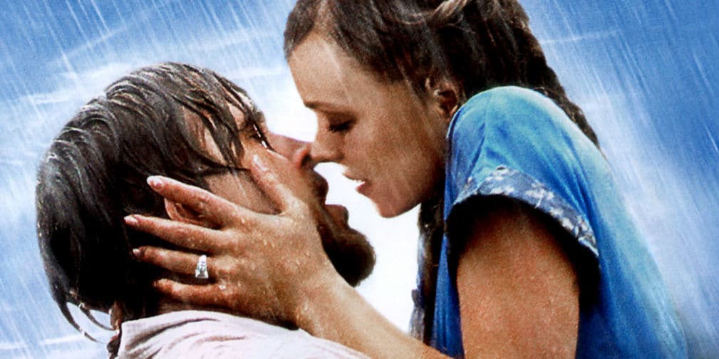 2. The Notebook: Una historia de amor escrita en su viejo libro de notas, todas morían por Ryan Gosling.