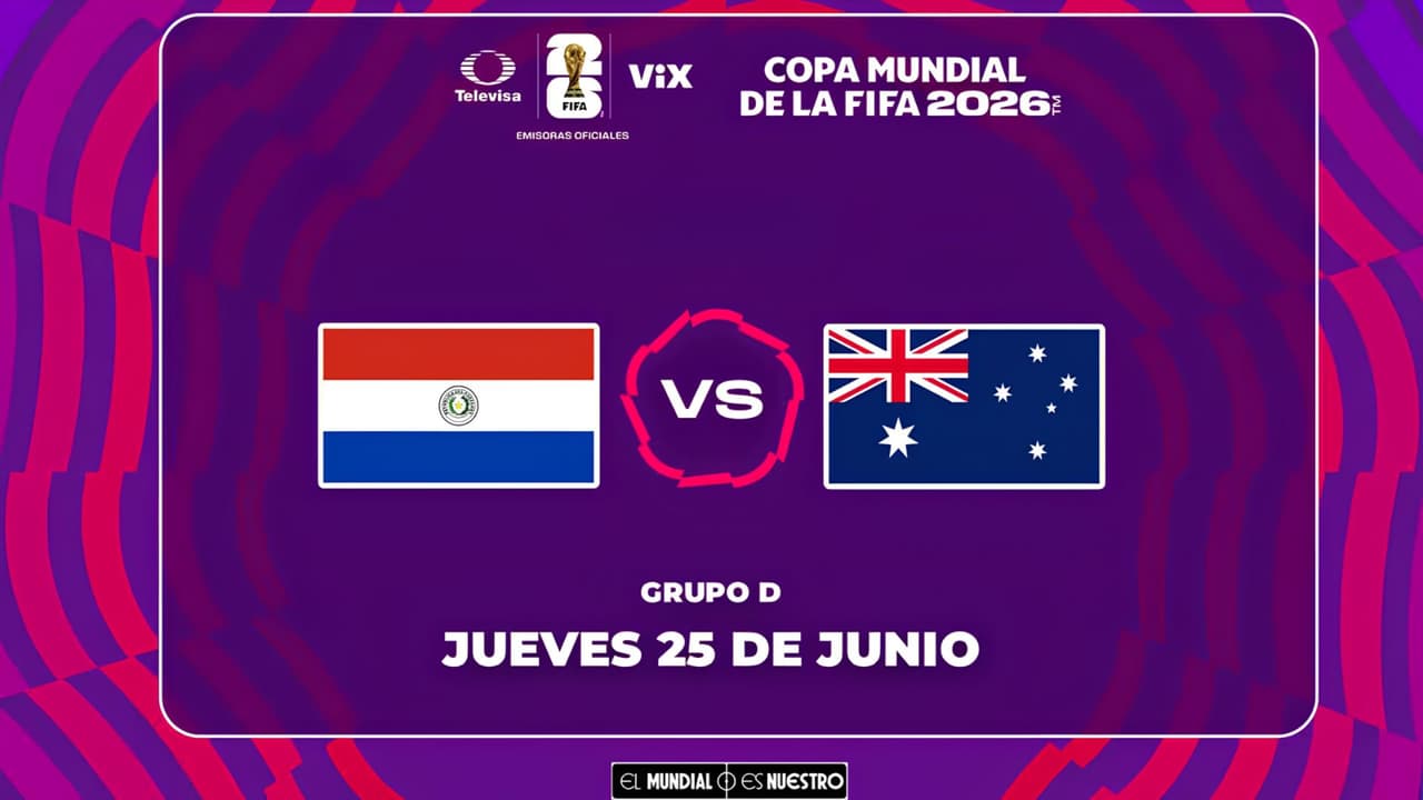 Paraguay vs. Australia: Velo AQUÍ EN VIVO