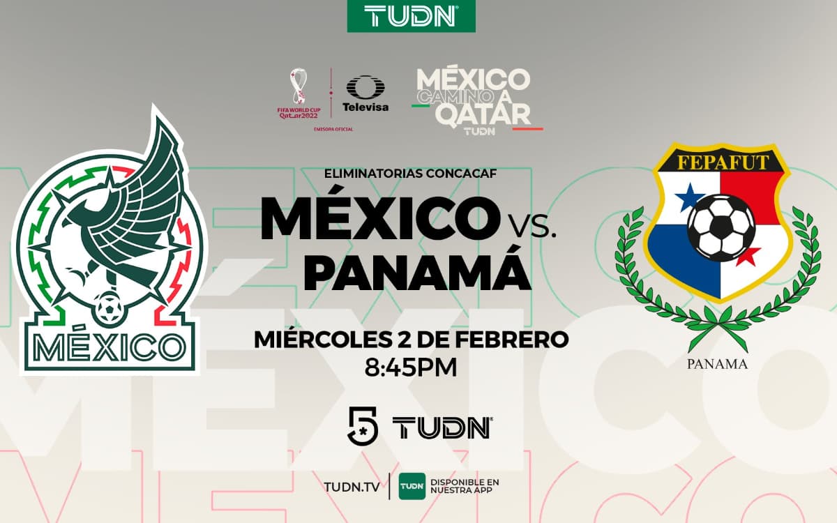 México vs Panamá: Horario y dónde ver la eliminatoria Qatar 2022