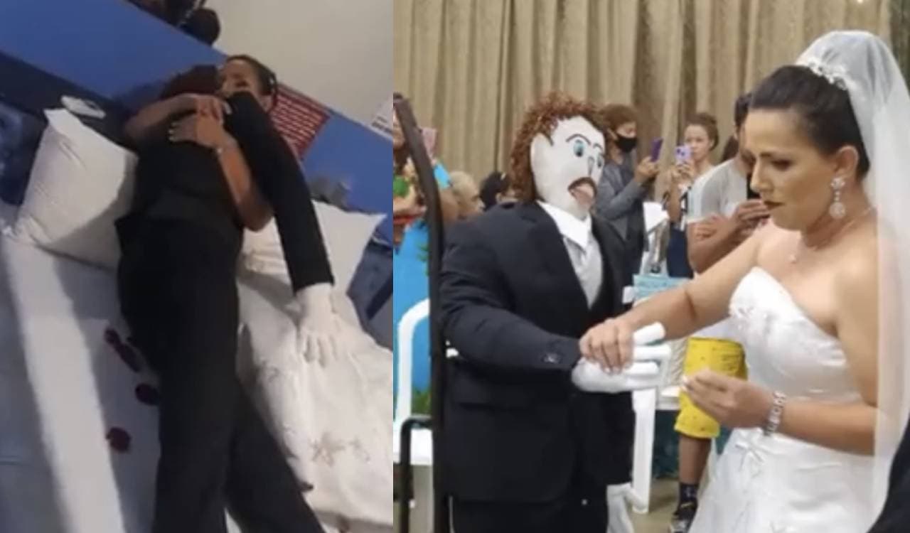 Viral: Mujer se casa con un muñeco de trapo y te contamos su historia