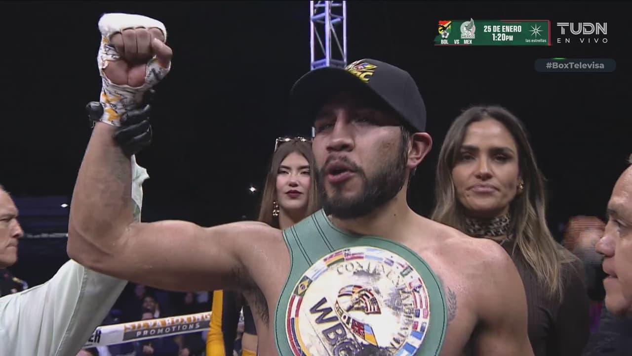 'Nitchs' Jiménez apaga al 'Dragón' y se queda con título en regreso de Box Televisa