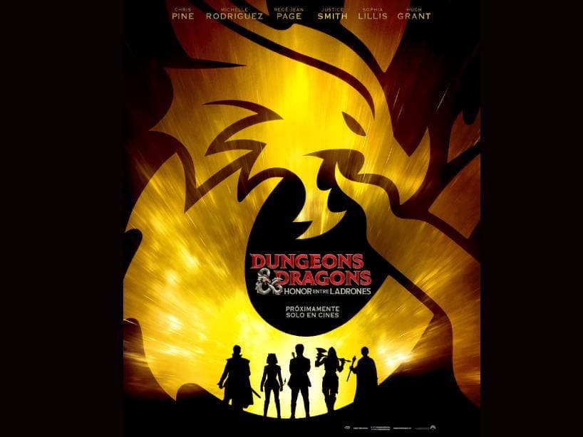 Teaser póster de ‘Dungeons & Dragons: Honor entre Ladrones’.