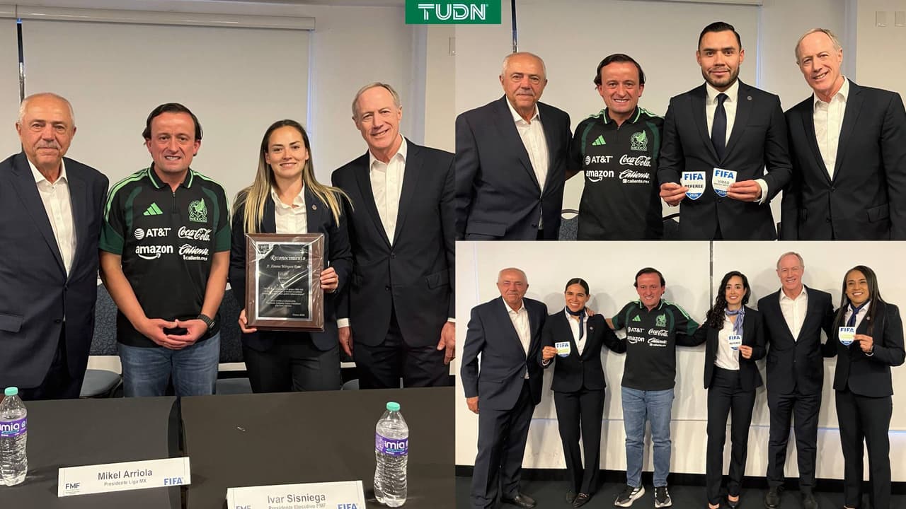 El Futbol Mexicano presenta nuevos árbitros FIFA 