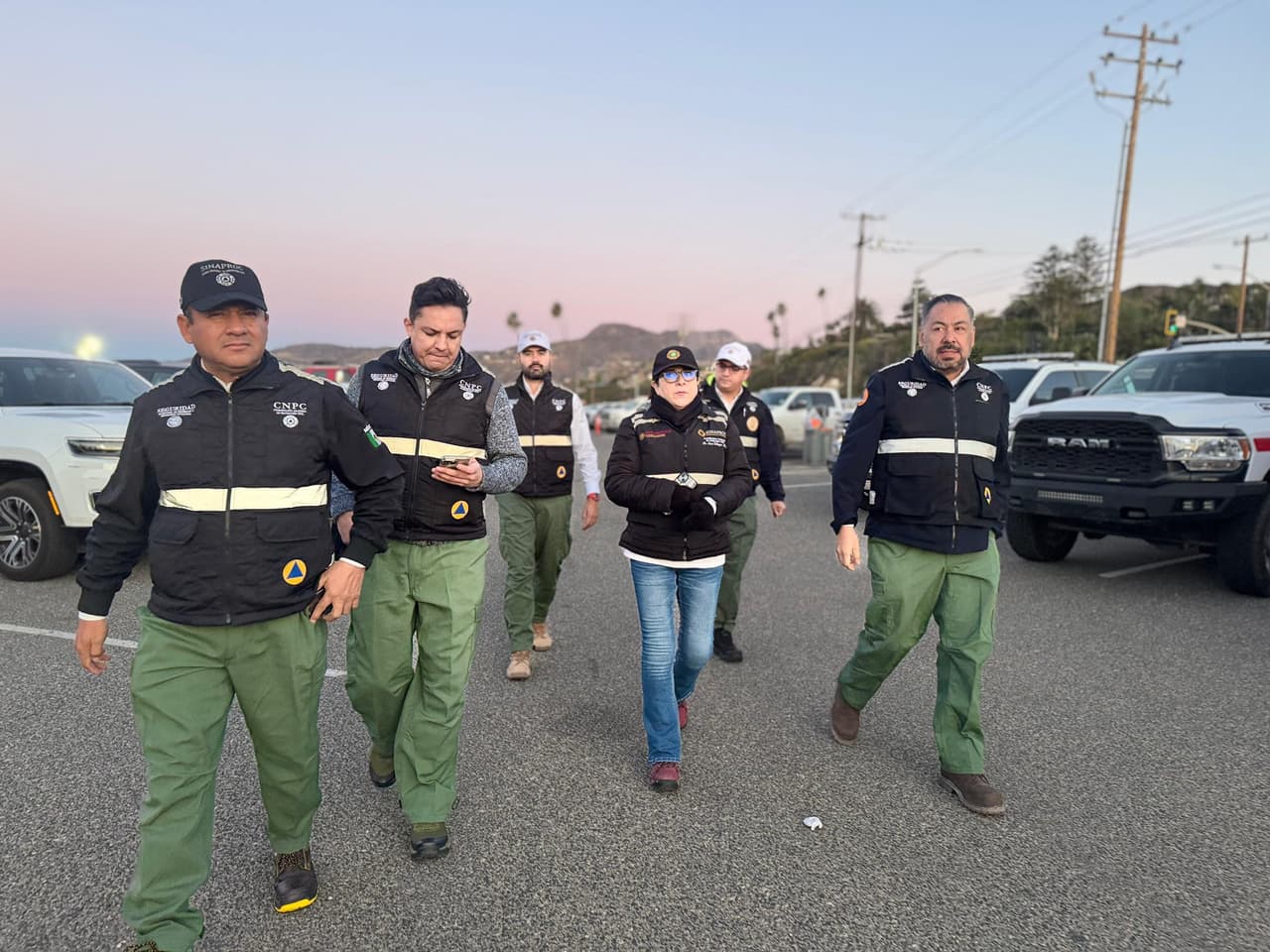 Bomberos mexicanos en California: ¿Cuáles serán sus labores para combatir los incendios en Los Ángeles?