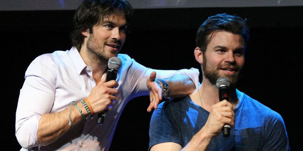 ¡Ian Somerhalder se besa con otro hombre!