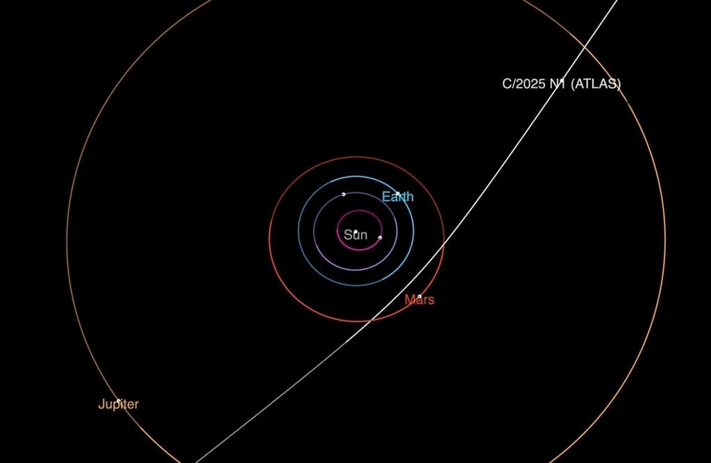 El extraño objeto visitante de una galaxia lejana detectado cerca de la Tierra
