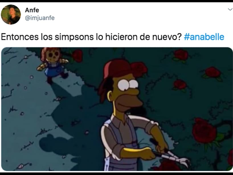 ¡’Los Simpson’ lo hicieron de nuevo con este meme de bebé ojos de botón!