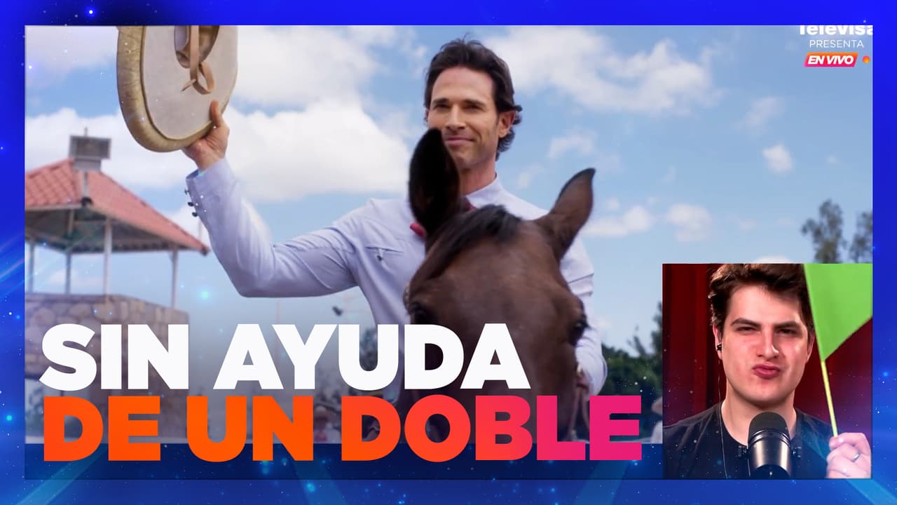 Sebastián Rulli nos tiene IMPACTADOS con su talento en el caballo