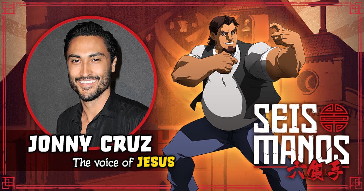 Jonny Cruz, a su vez, da vida al fuerte pero torpe Jesús.