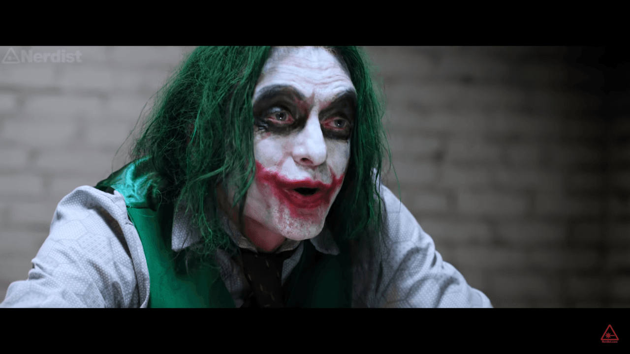 El 'peor actor del mundo' recrea interrogatorio al Joker