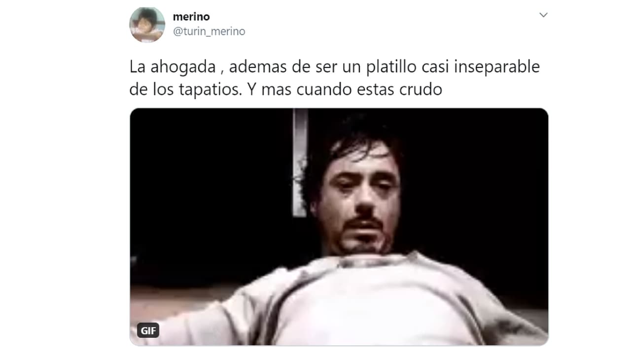Unos comentaron que es el mejor alivió para la cruda. "La ahogada, además de ser un platillo casi inseparable de los tapatíos. Y más cuando estás crudo"