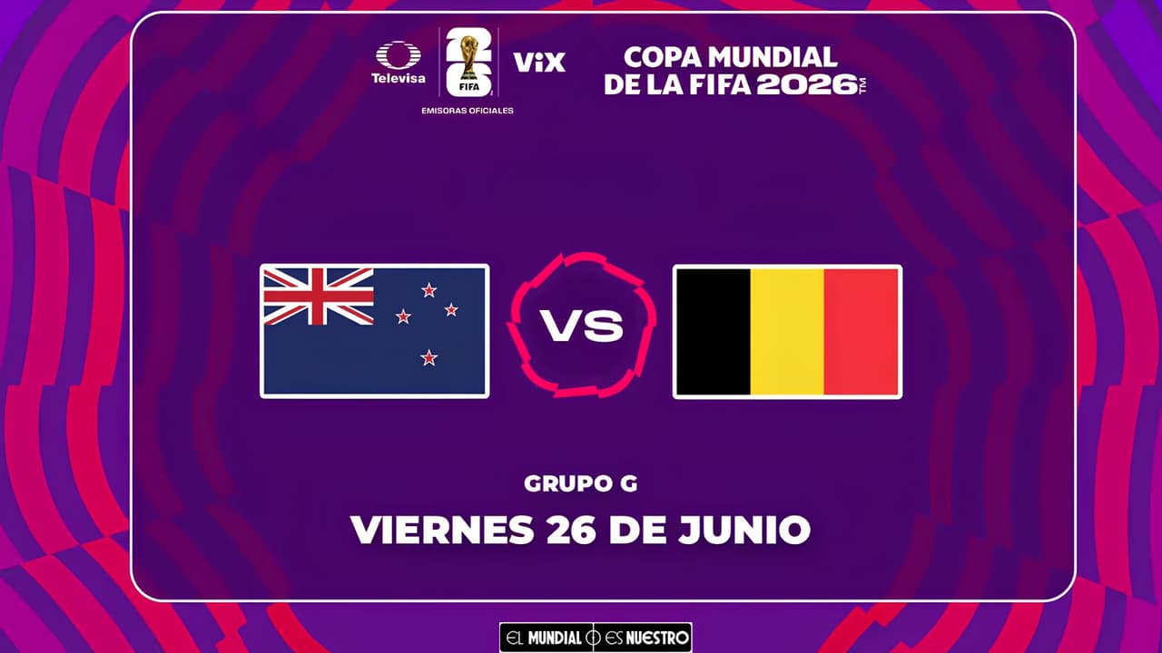 Nueva Zelanda vs. Bélgica: Ve aquí EN VIVO el intenso partido del Grupo G