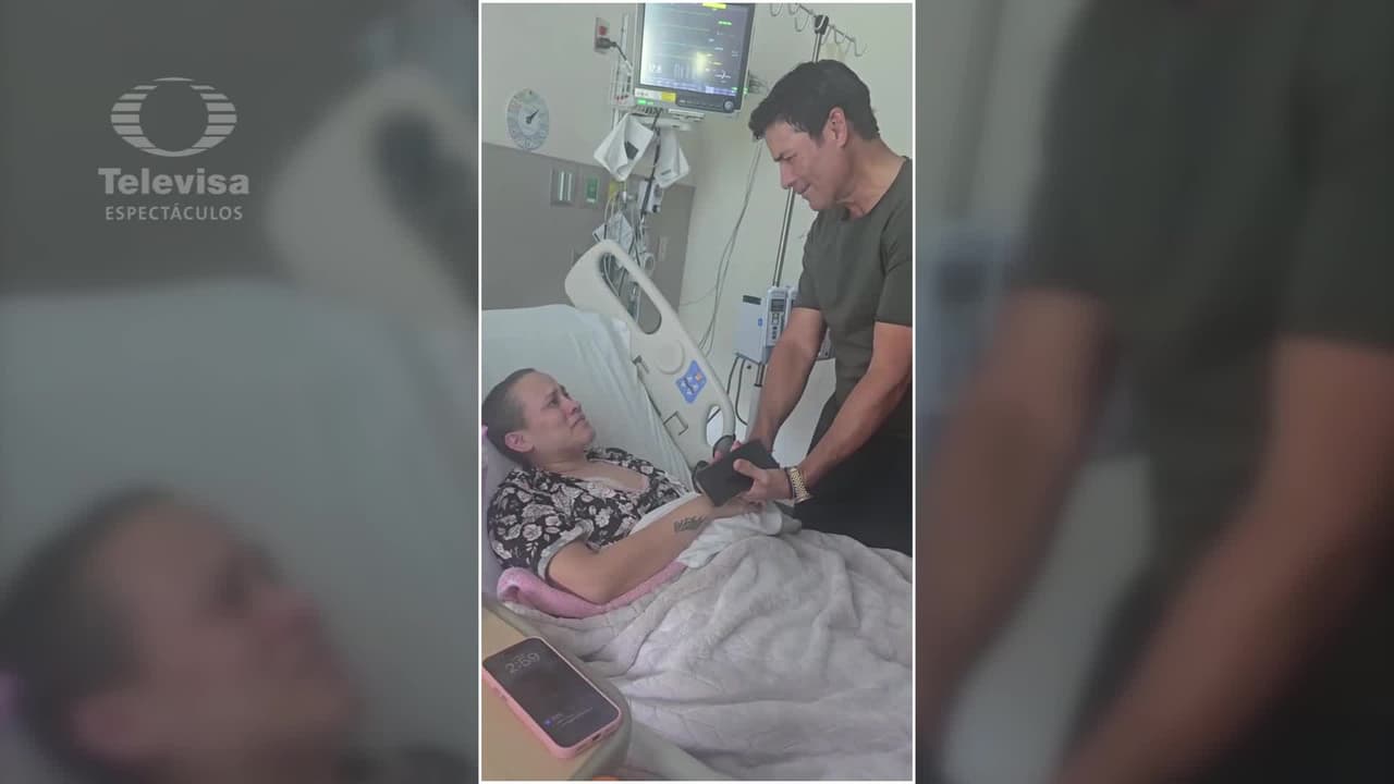 Chayanne visita a fan en el hospital y se hace viral