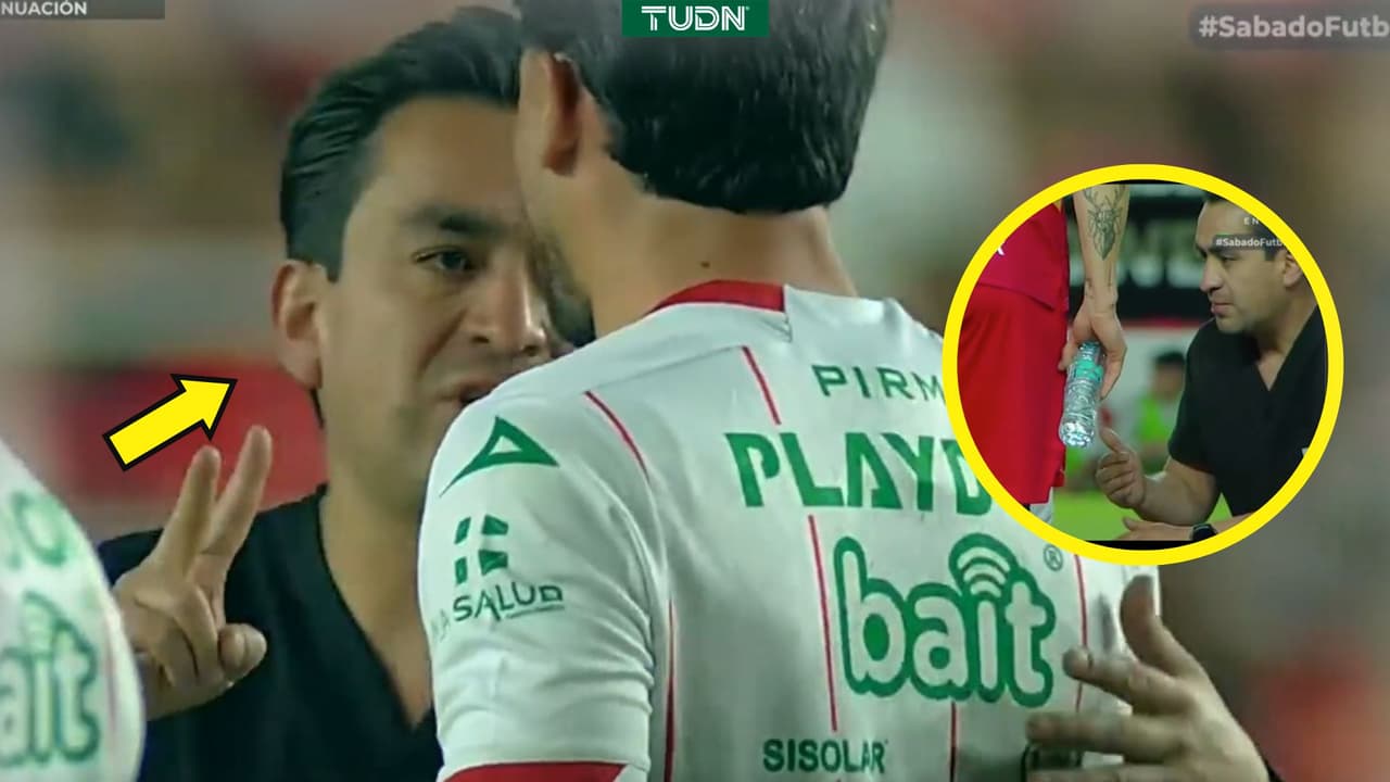 Retiran a médico de la Liga MX en el Necaxa vs. Toluca, ¿qué pasó?