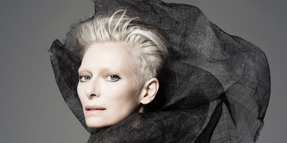 7. Tilda Swinton: Su apariencia andrógina ha cautivado e intrigado por igual en la pantalla grande.