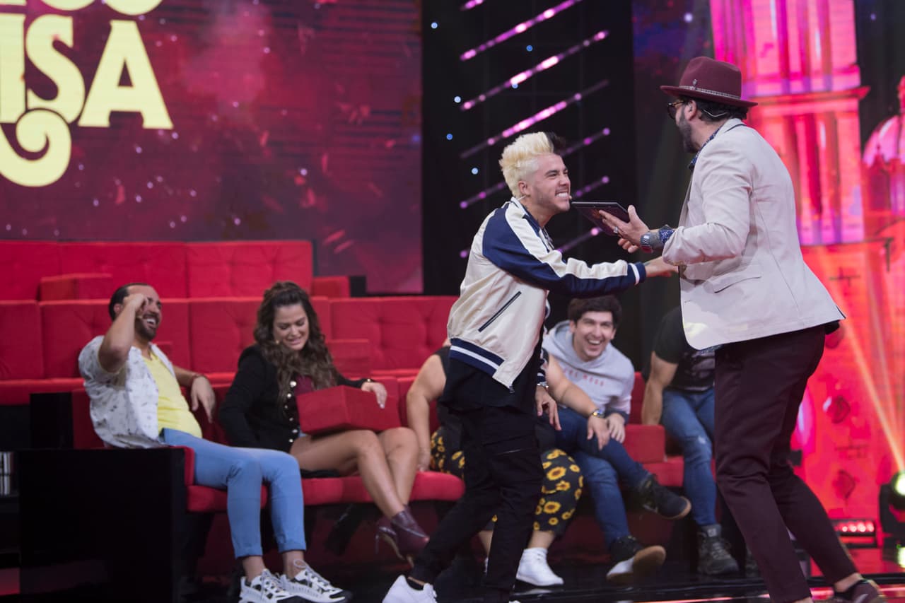 En 'El Sonidero', Mario no recordó las frases de sus compañeros y al final ganó Isaac Salame.