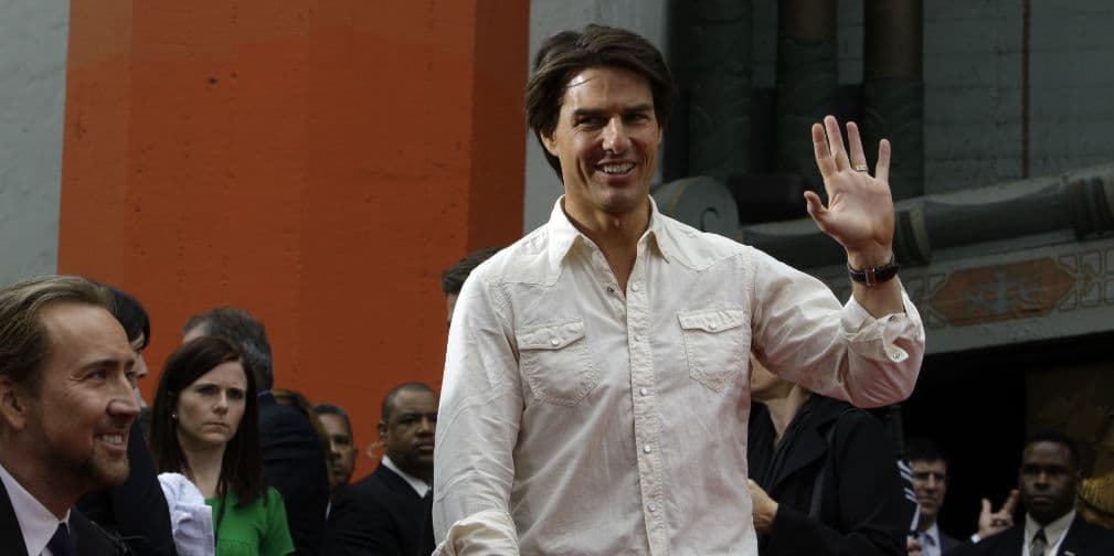 Tom Cruise reapareció en la final de la Eurocopa con la agente Carter y hay chismecito