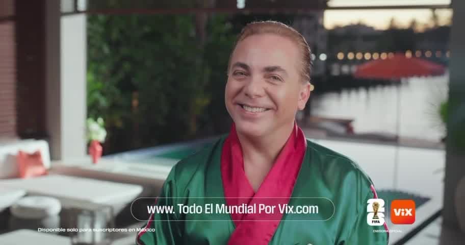 Cristian Castro y los mejores bloopers detrás de Todo el Mundial por ViX