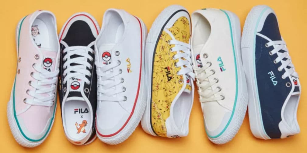 Checa los tenis de Pokémon que sacó Fila