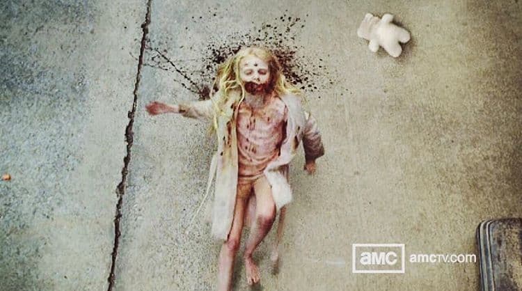 La famosa zombie que dejó a todos atónitos fue interpretada por Addy Miller, cuyo papel le cambió la vida para siempre.
