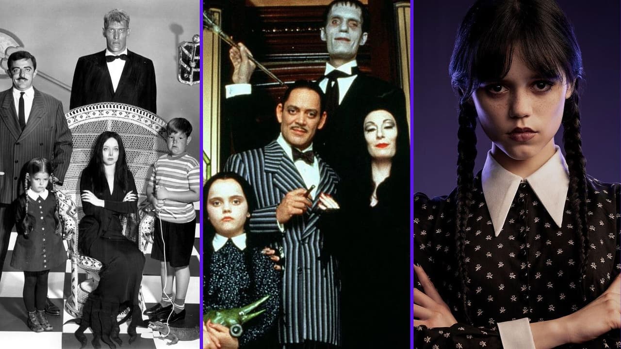 Así han cambiado Los Locos Addams desde los años 60 hasta Tim Burton