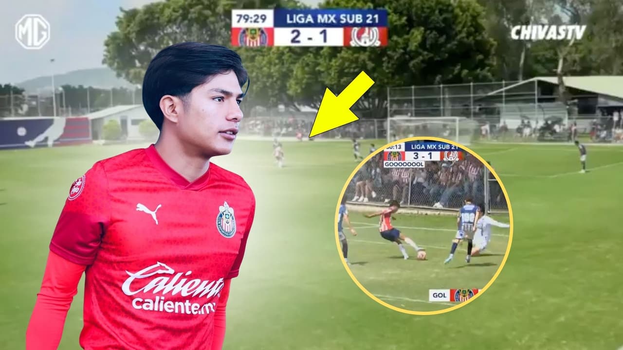 Joya de Yael Padilla con Chivas en la Sub-21 