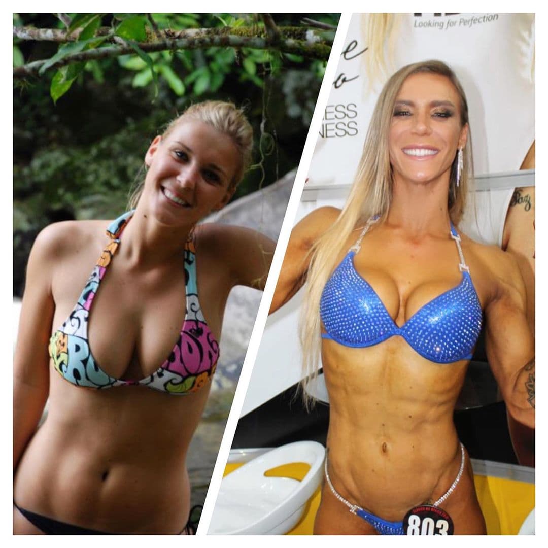 Al igual que otros guerreros, Aurélie compartió cómo había cambiado su cuerpo en 10 años. “Hay varios puntos que quiero tocar. Como pueden ver, siempre tuve genética de busto, ahora sí me creen cuando les digo que lo que hizo @drramirozamora fue rellenar lo que perdí en las competencias y nunca es tarde para convertirse en tu mejor versión”, dijo en octubre de 2019.