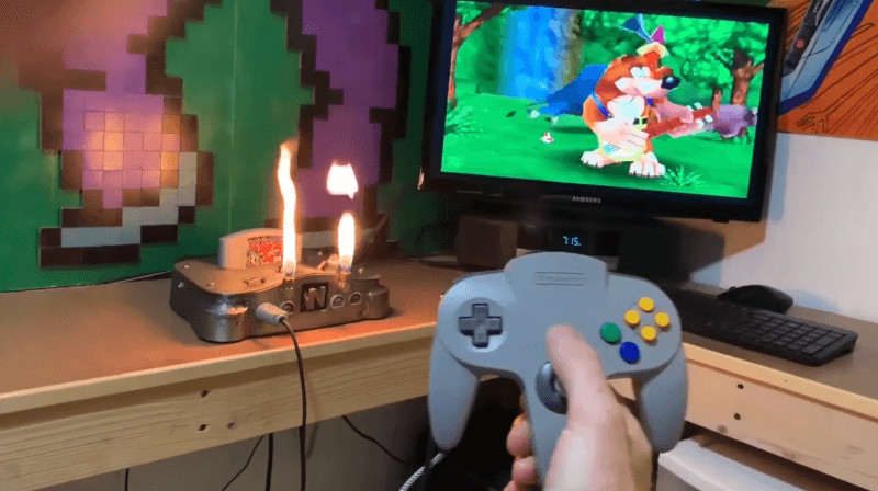 Este Nintendo 64 está que echa lumbre