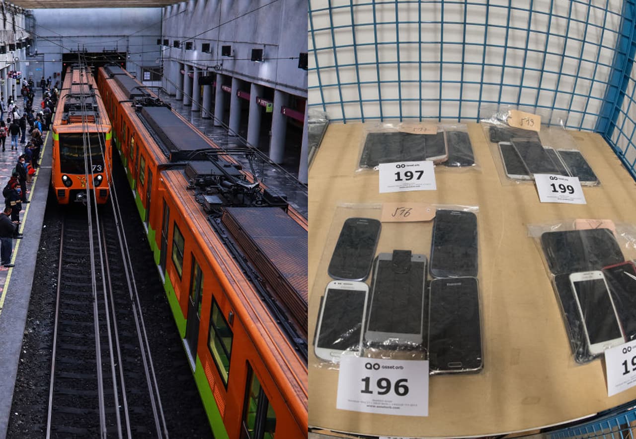 ¿Quién olvida eso? Conoce los objetos más extraviados en el metro de la CDMX