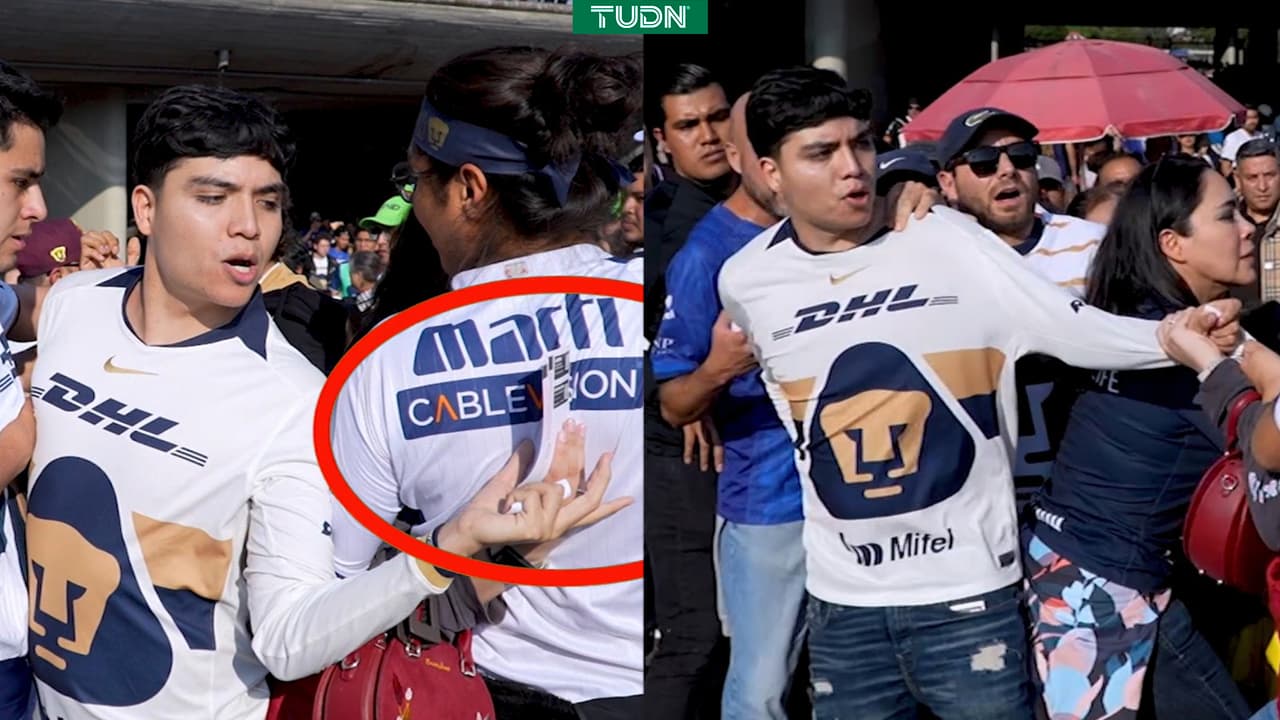 ¡Insólito! Fan de Pumas intentó robar boleto frente a las cámaras de TUDN