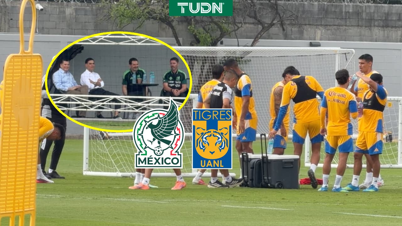 Selección Mexicana visita a Tigres: Rafa Márquez se reúne con Vucetich