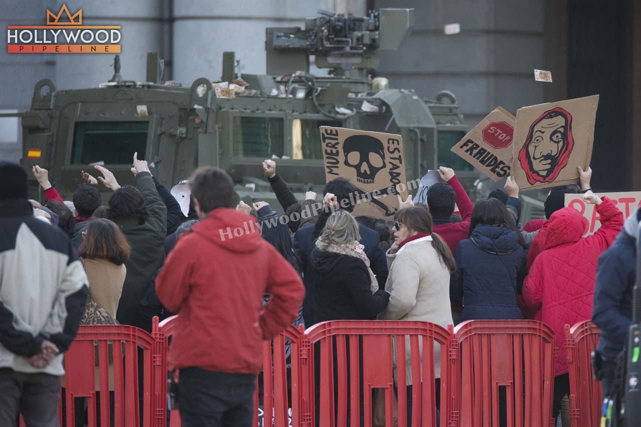 El gran éxito de Netflix estuvo grabando su próxima temporada en las calles de Madrid, España