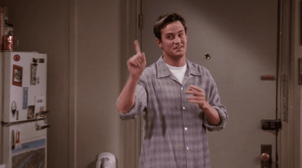 El chistoso del grupo era Chandler Muriel Bing, encarnado por Matthew Perry.