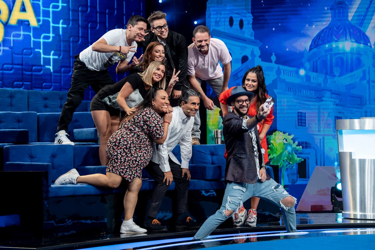 ¡La foto familiar no podía faltar!