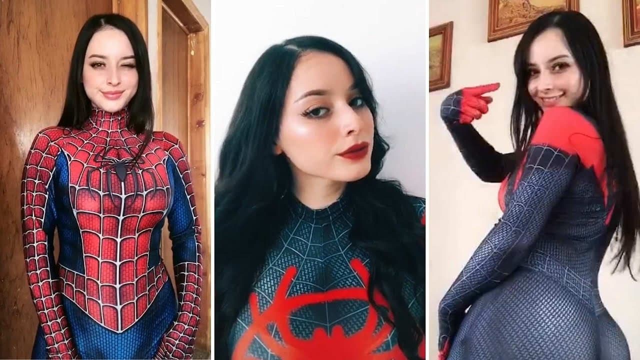 Y, bueno, no podía faltar otra paisana: Angi Gss, que se volvió toda una sensación en Tik Tok al subir videos bailando todo tipo de música mientras uso sus trajes de Spider-Man.